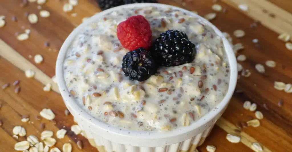chia seed and curd